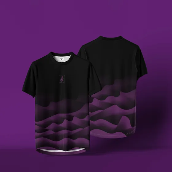 Jersey Purple Infinity Pulse, ukuran m sampai xxl
